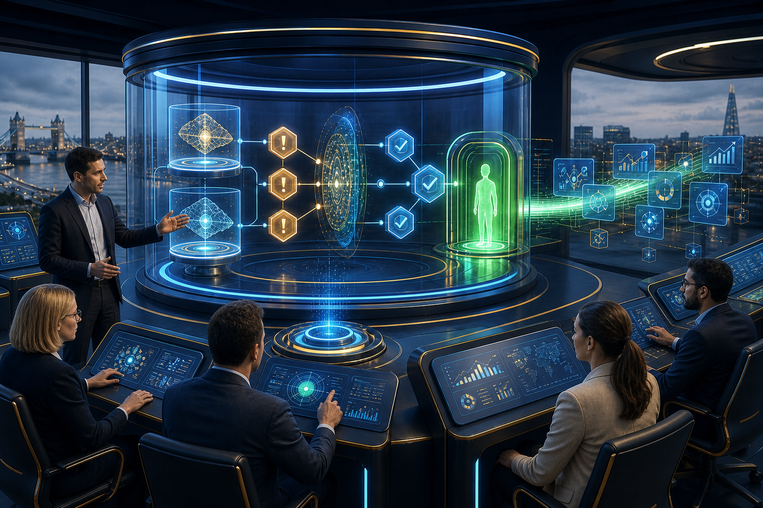 UK business teams transferring governed AI work into internal operations